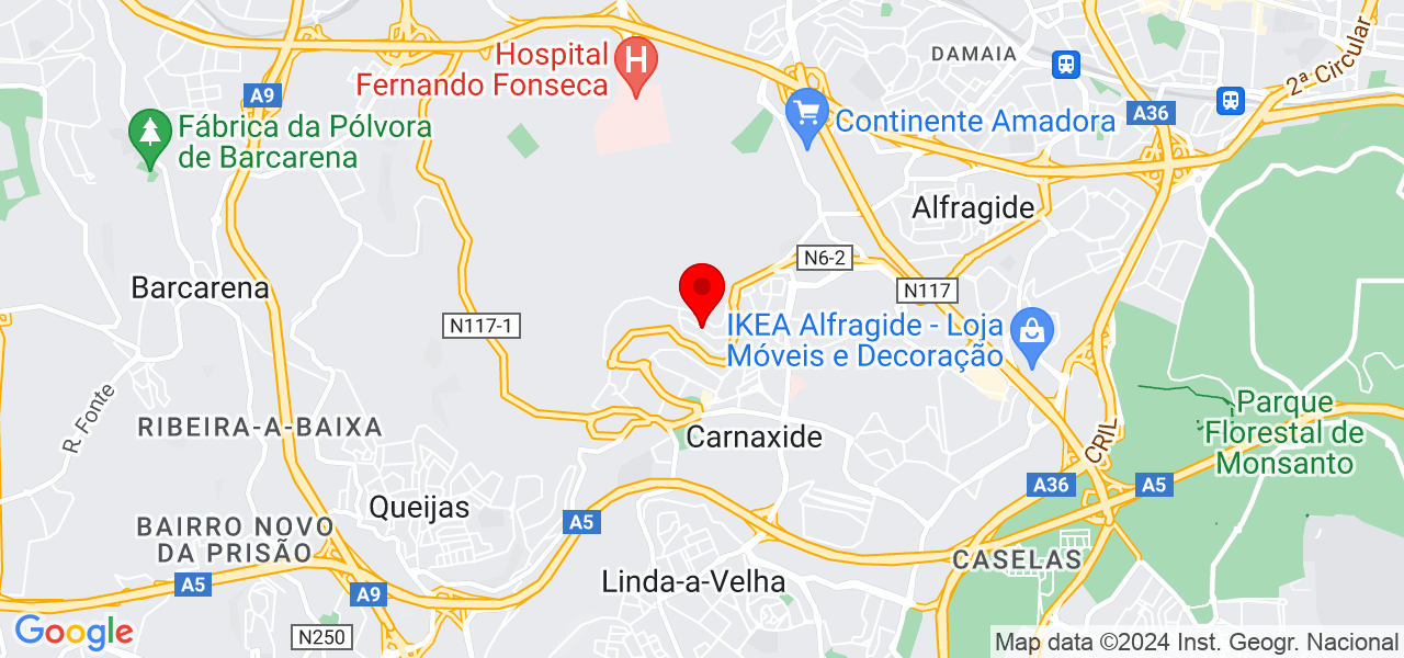 Lucas Krucinski - Lisboa - Oeiras - Map