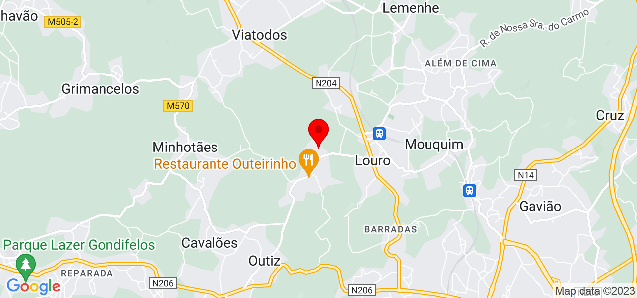 Massoterapeuta Bruno - Braga - Vila Nova de Famalicão - Map