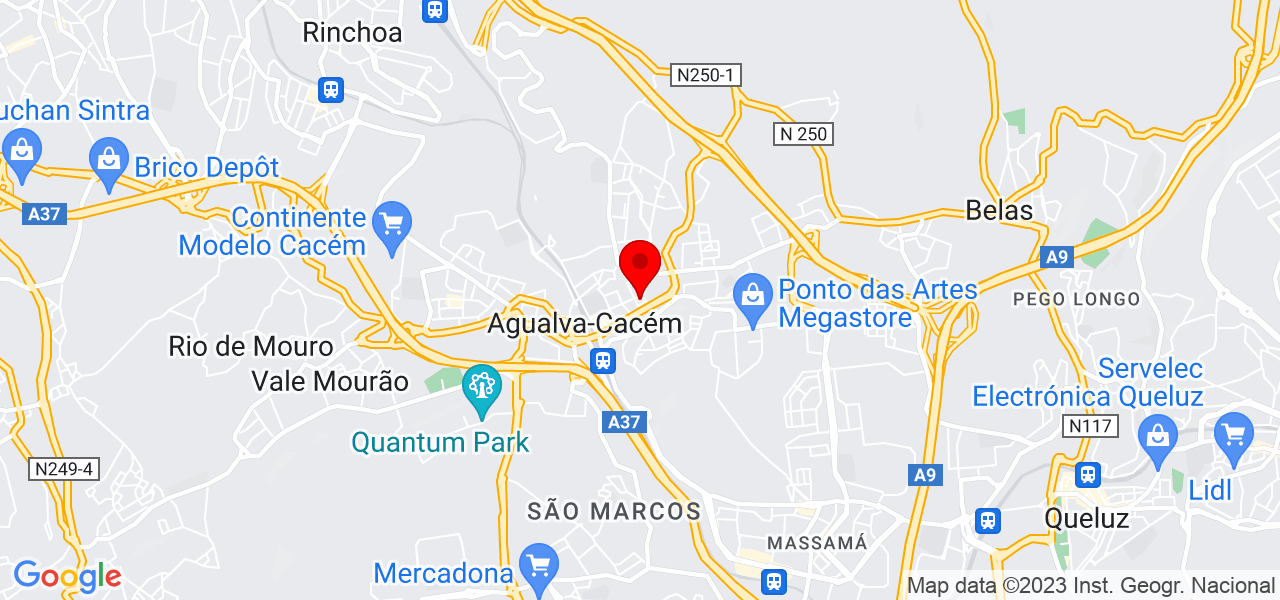 Alassana Mass&eacute; - Lisboa - Sintra - Mapa