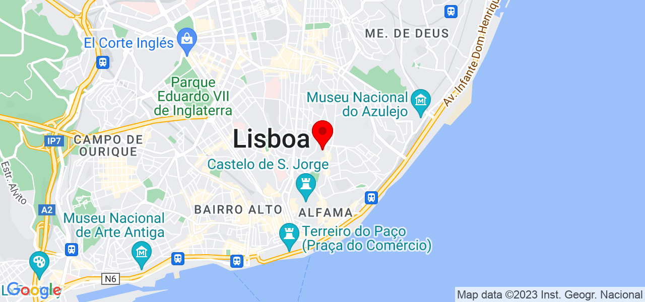 Patr&iacute;cia - Lisboa - Lisboa - Mapa