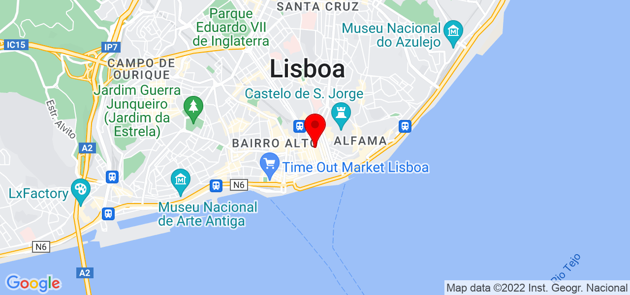 Guilhermina Ramos - Lisboa - Lisboa - Mapa