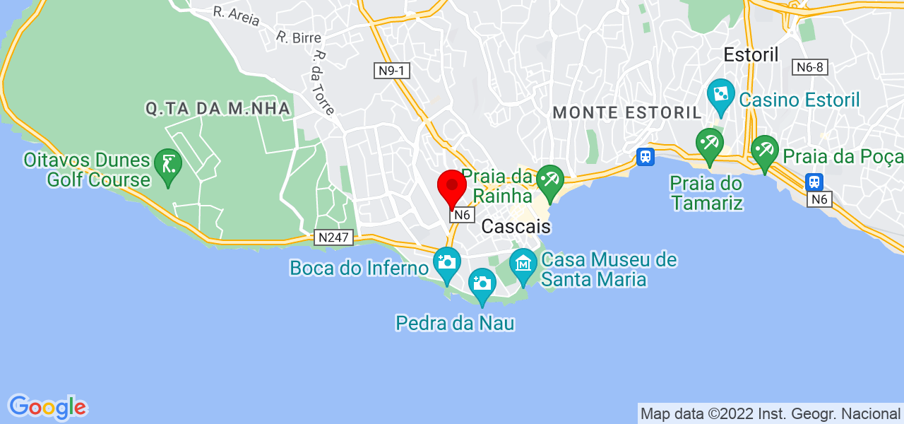 Adriano Rodrigues - Lisboa - Cascais - Mapa
