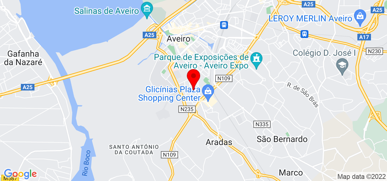 Carolina Silva - Aveiro - Aveiro - Mapa