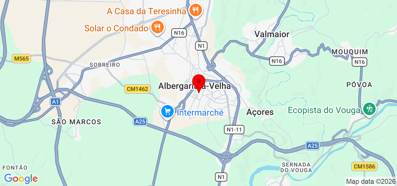 Filomena - Aveiro - Albergaria-a-Velha - Carte