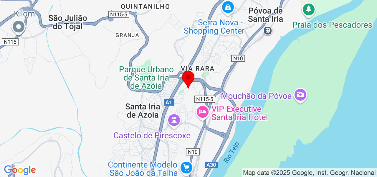 Andreia Sanches Lopes - Lisboa - Loures - Map