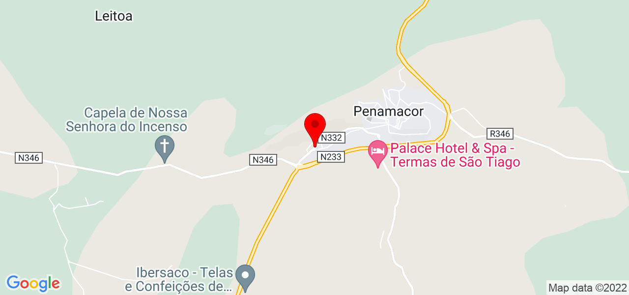 SIRC.lda - Castelo Branco - Penamacor - Mapa