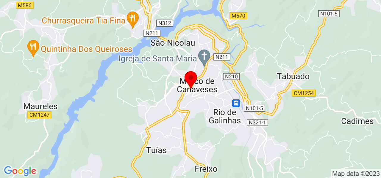 Mr.Geek - Porto - Marco de Canaveses - Mapa