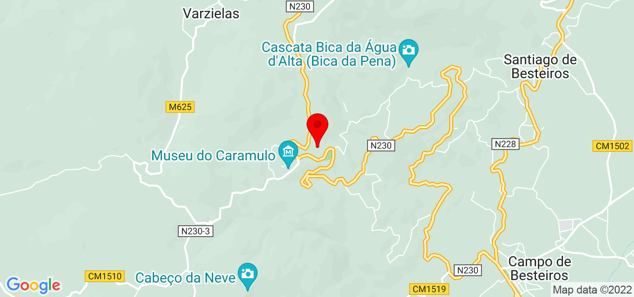 Soraia Comendas - Viseu - Tondela - Mapa
