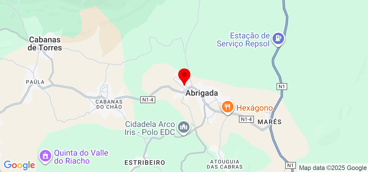 Esquadria Remodelações - Lisboa - Alenquer - Mapa