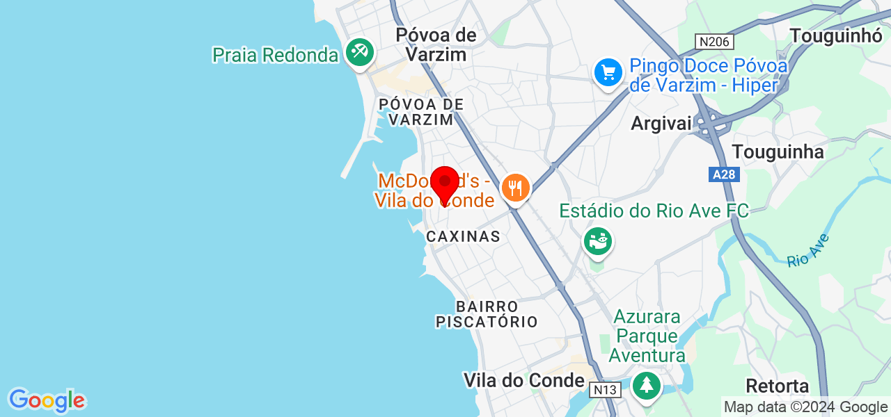 Pablo Silva - Porto - Vila do Conde - Map