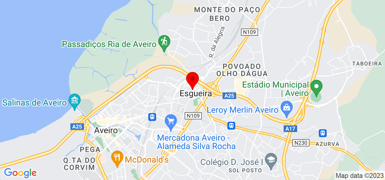 Ana Carreira - Aveiro - Aveiro - Mapa