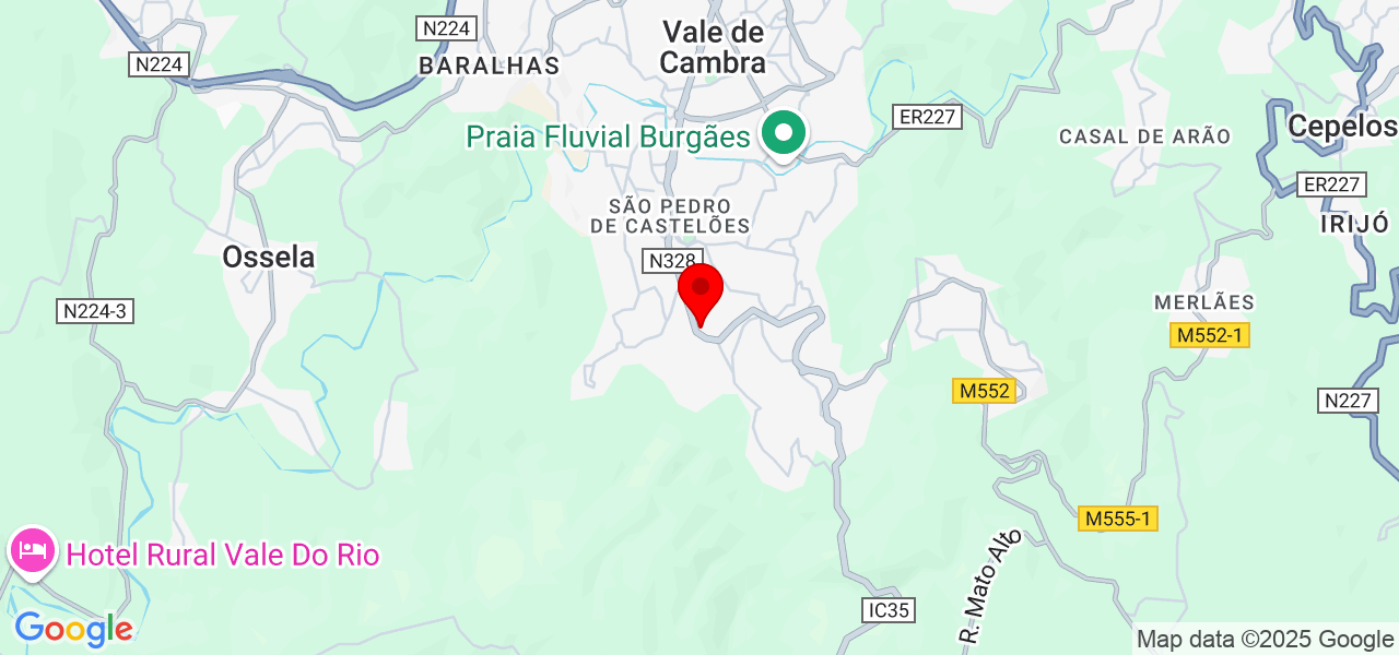 Olinda  Massoterapeuta - Aveiro - Vale de Cambra - Map