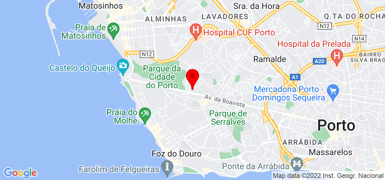 Teresa Rocha Pinto - Porto - Porto - Mapa