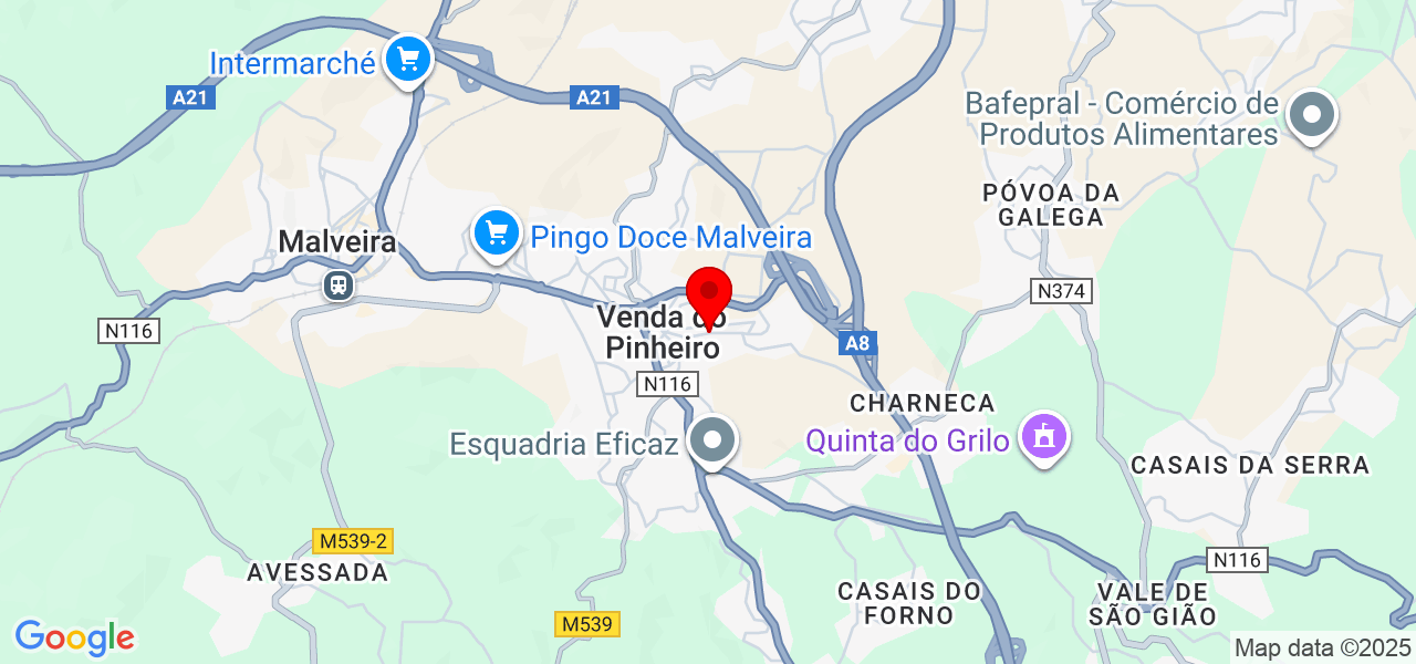 Daniel Fernandes - Lisboa - Mafra - Carte
