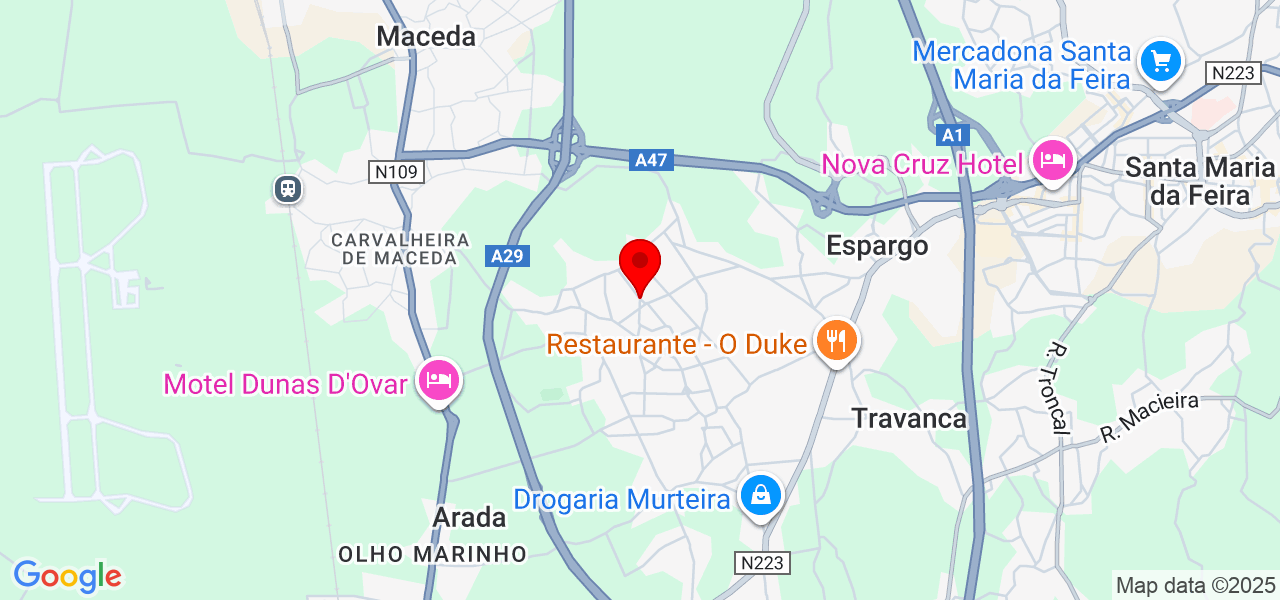 FS Trabalhos Verticais - Aveiro - Ovar - Map