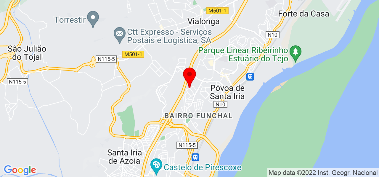 Rui Filipe C. Massacote - Lisboa - Loures - Mapa