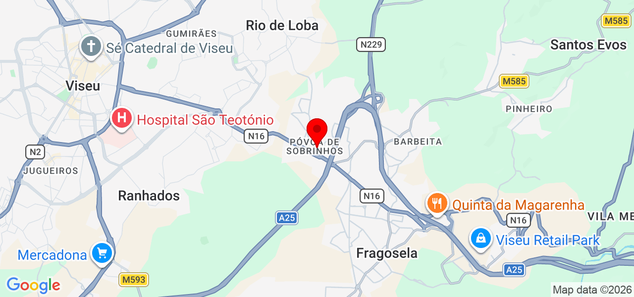 Jean Carllos - Viseu - Viseu - Map