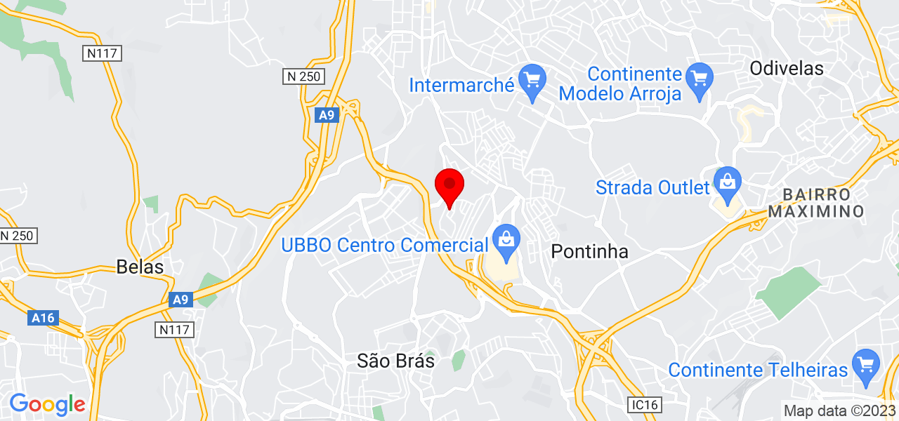 Ariel jorge - Lisboa - Amadora - Map