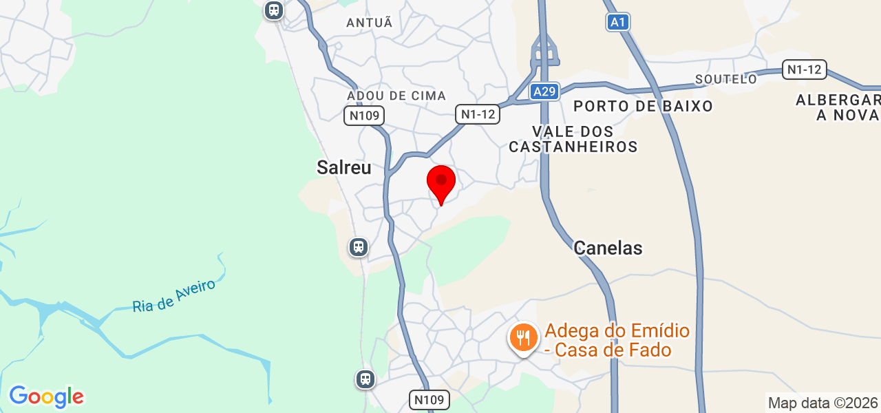 DiasVolt Energy - Aveiro - Estarreja - Carte