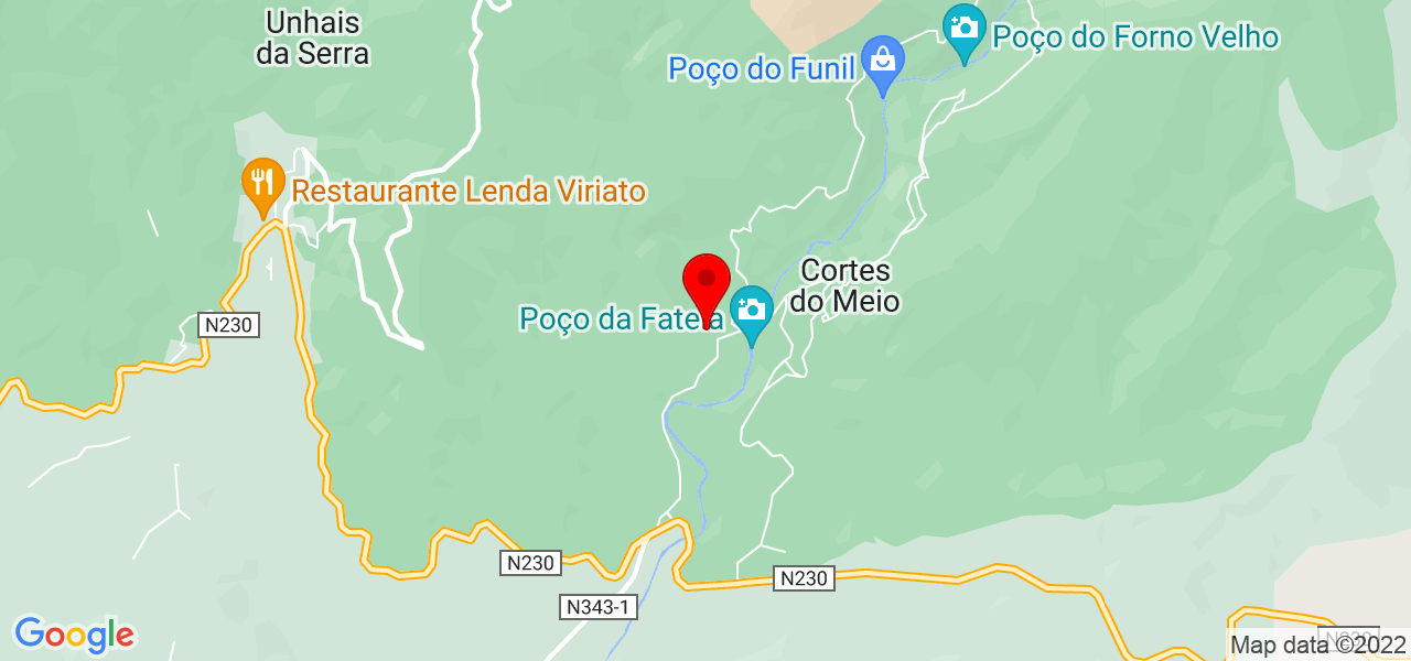 Jo&atilde;o Paulo - Castelo Branco - Covilhã - Mapa