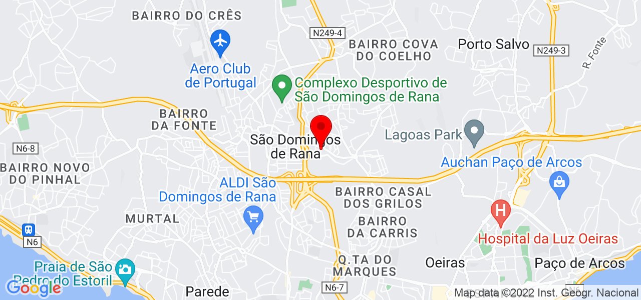 Germana Monteiro - Lisboa - Cascais - Mapa