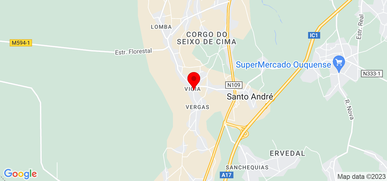 Salom&eacute; Colao - Aveiro - Vagos - Mapa