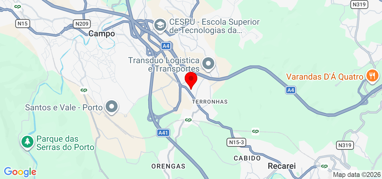 Illuminaters - Porto - Paredes - Map
