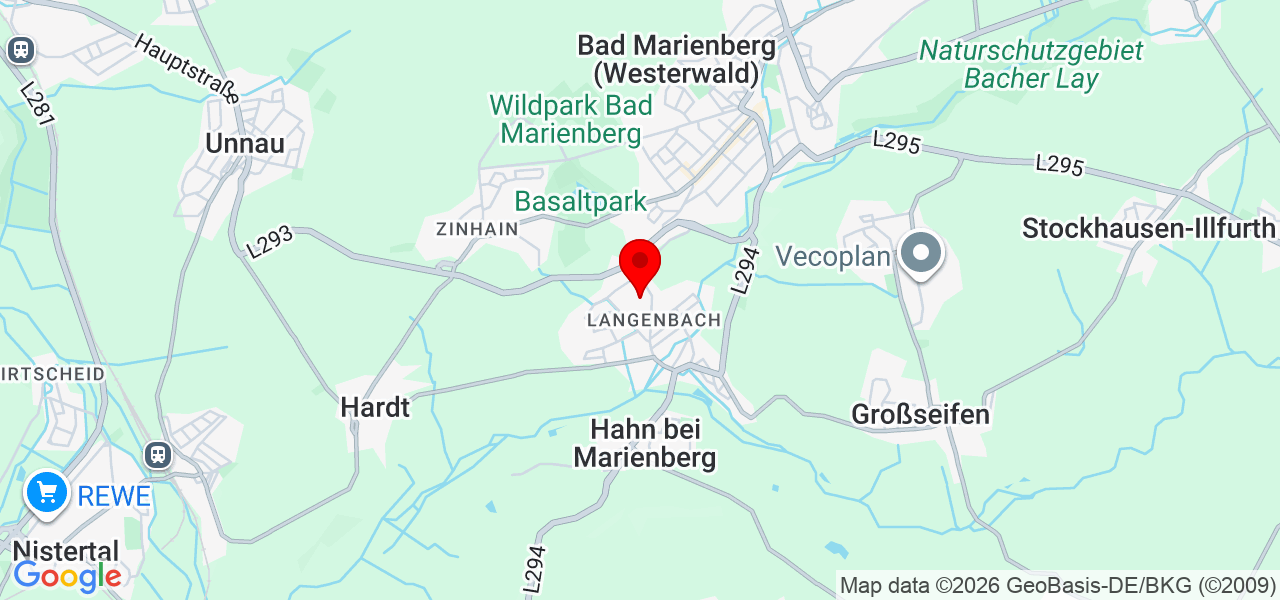 Mikrozement.com - Rheinland-Pfalz - Westerwaldkreis - Mapa