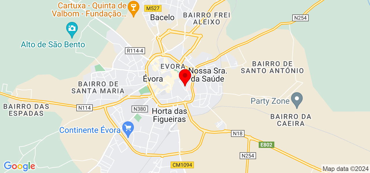 S&oacute;nia Fernandes - Évora - Évora - Map