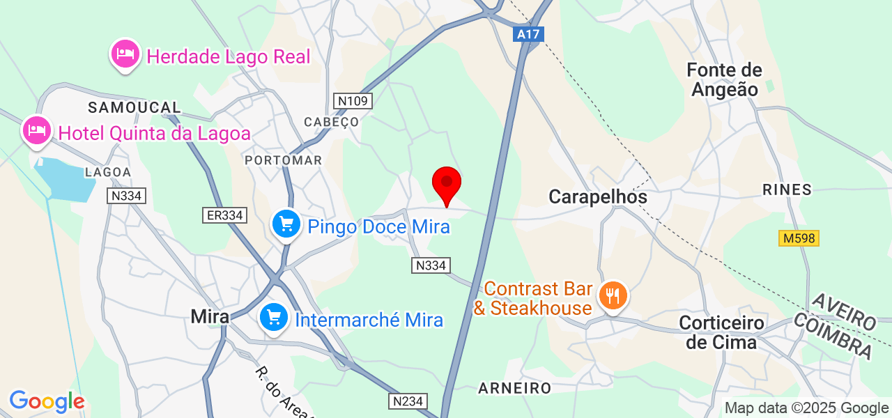 Ana Perdig&atilde;o - Coimbra - Mira - Map
