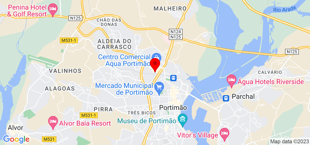 Italo cadaxa santos - Faro - Portimão - Mapa