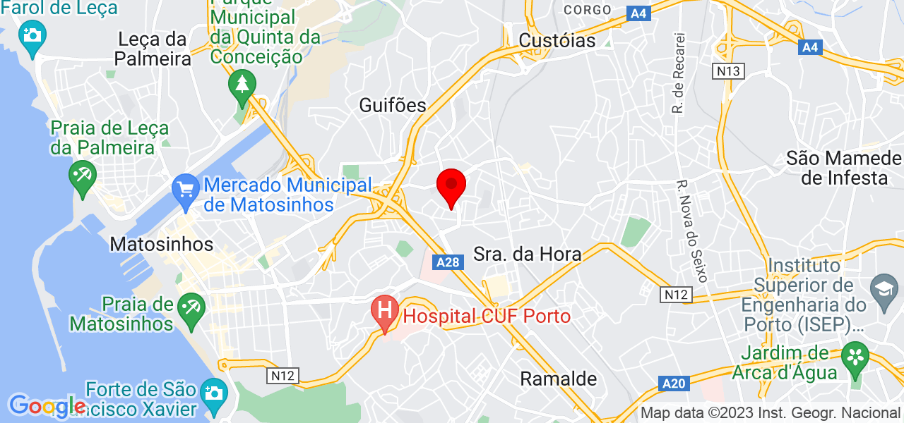 V&iacute;tor Manuel Bota Dias - Porto - Matosinhos - Mapa