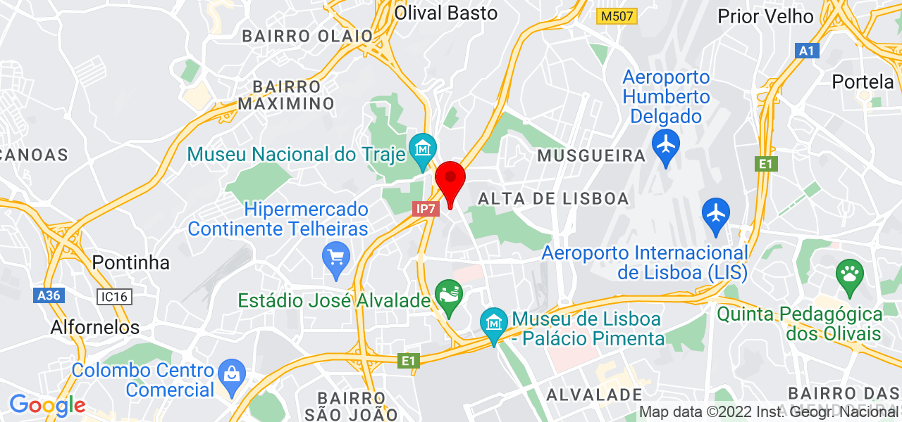 Solange - Lisboa - Lisboa - Mapa