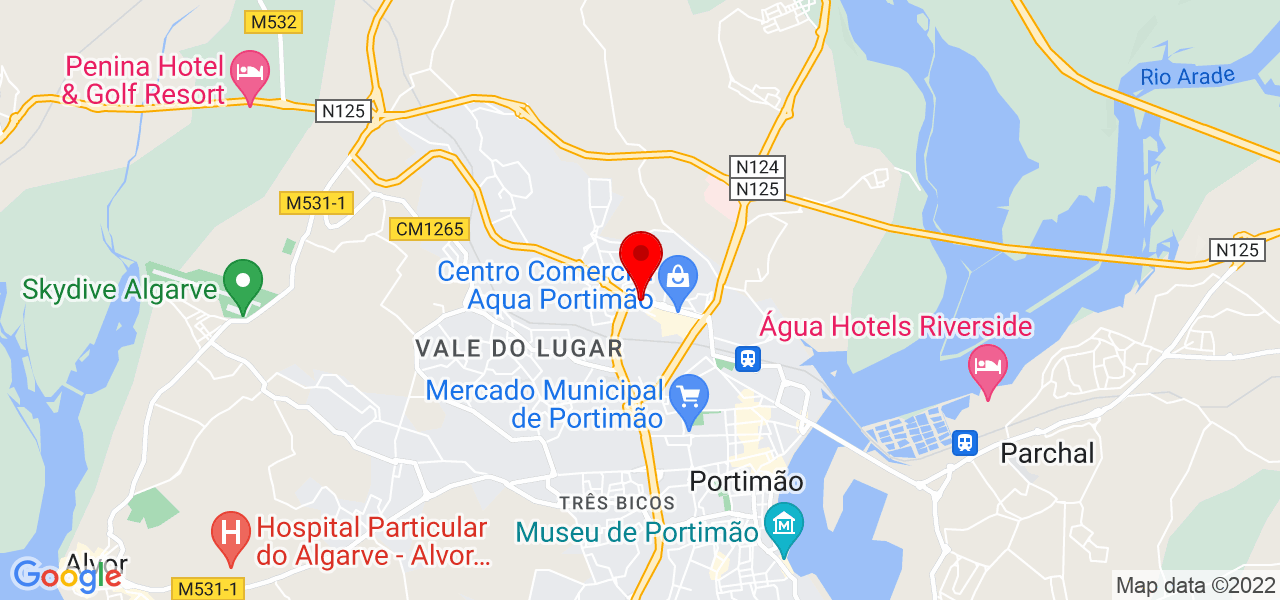 Fernando cotovio - Faro - Portimão - Map