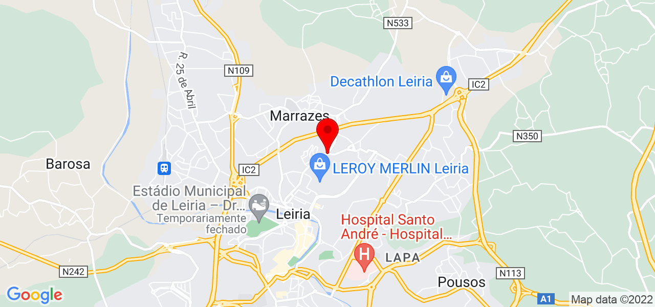 Beatriz - Leiria - Leiria - Mapa