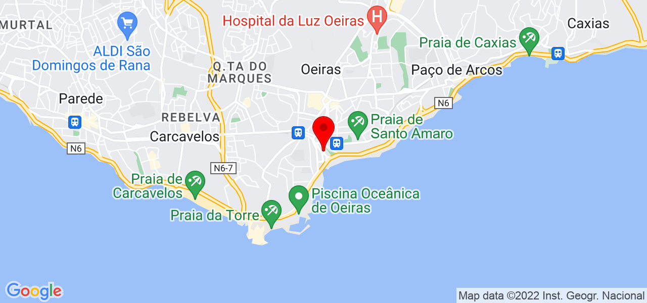 Barbara - Lisboa - Oeiras - Mapa