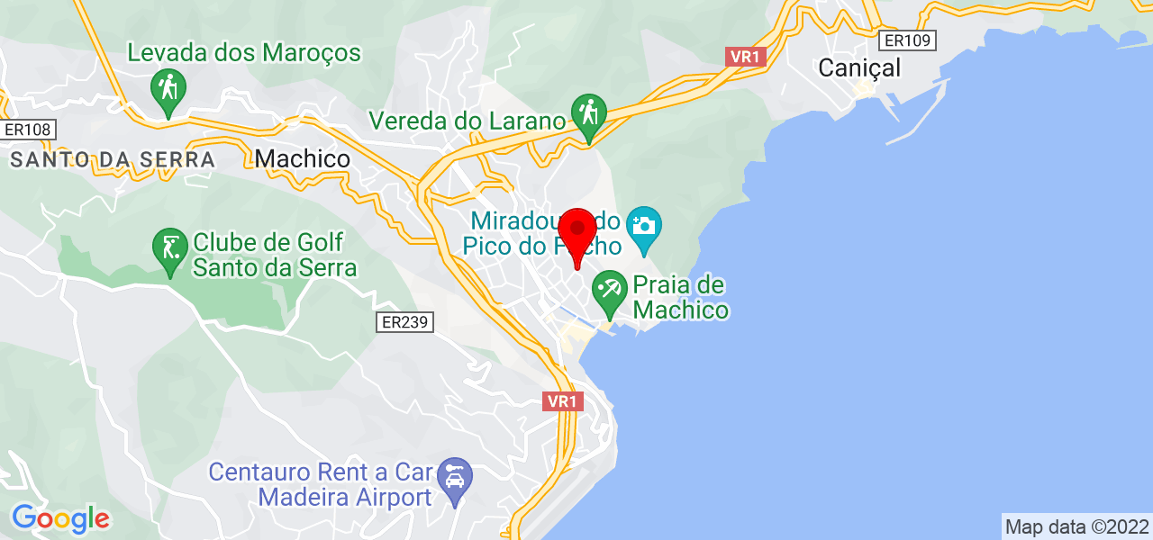 Francisco - Madeira - Machico - Karte