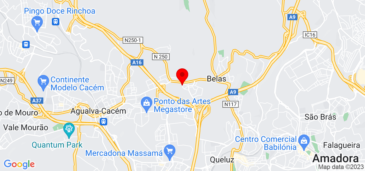 BabyProfessorises - Lisboa - Sintra - Mapa