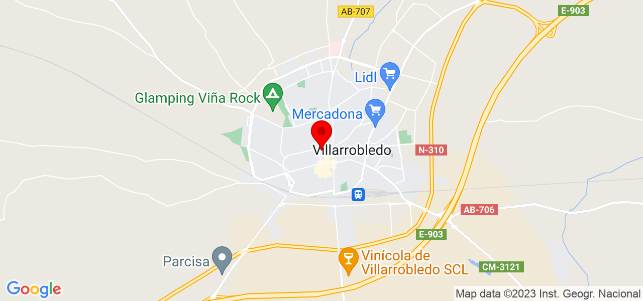 Mariela - Castilla-La Mancha - Villarrobledo - Mapa