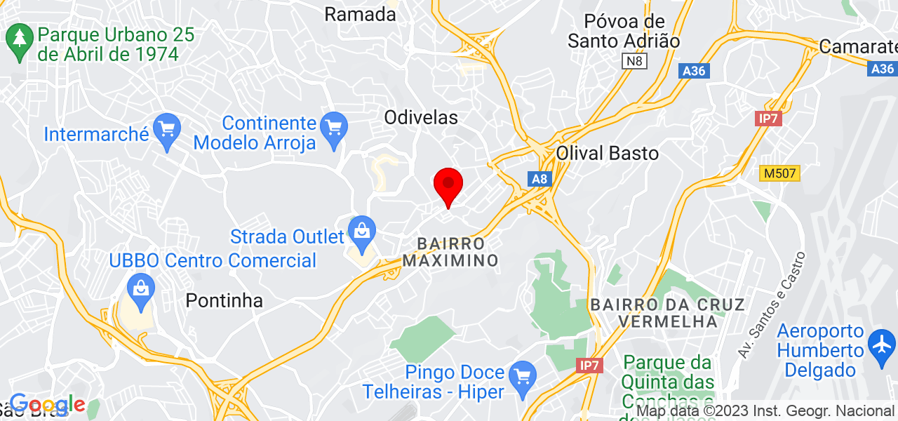 ORGANIBUILD - Lisboa - Odivelas - Mapa