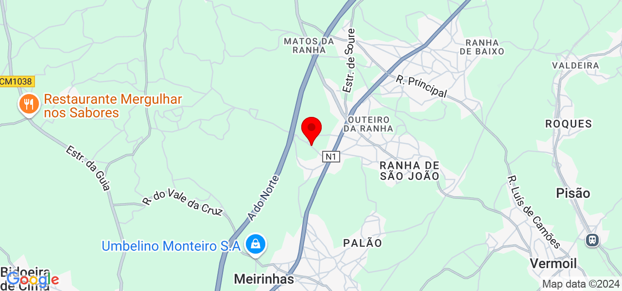 Sandra Limps - Leiria - Pombal - Mapa