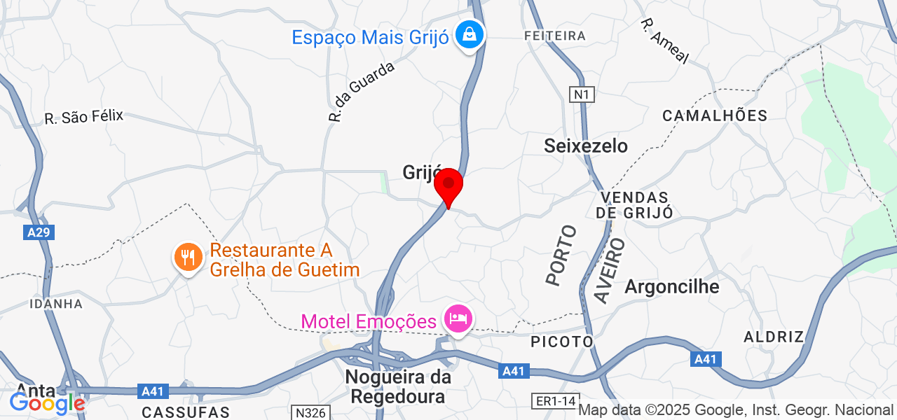 Detalhe Compat&iacute;vel - Henrique Carvalho - Porto - Vila Nova de Gaia - Mapa