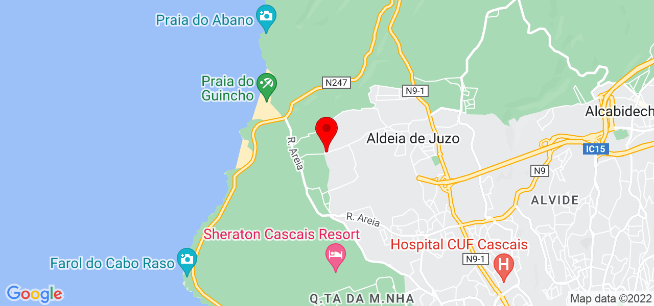 Gutorres Samora - Lisboa - Cascais - Mapa