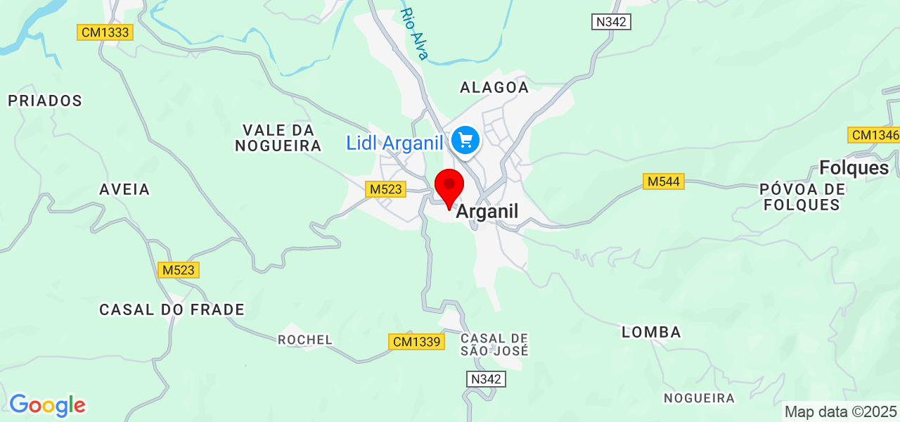 Brico Faz Unipessoal Lda - Coimbra - Arganil - Mapa