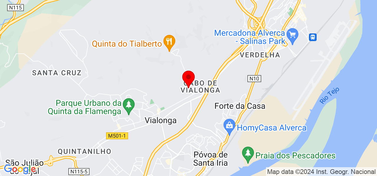 Luis Pedro Montoia - Lisboa - Vila Franca de Xira - Mapa