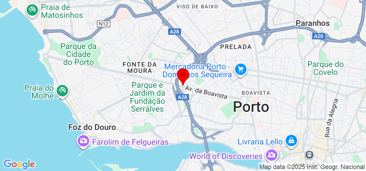 Rita Ribeiro - Porto - Porto - Mapa