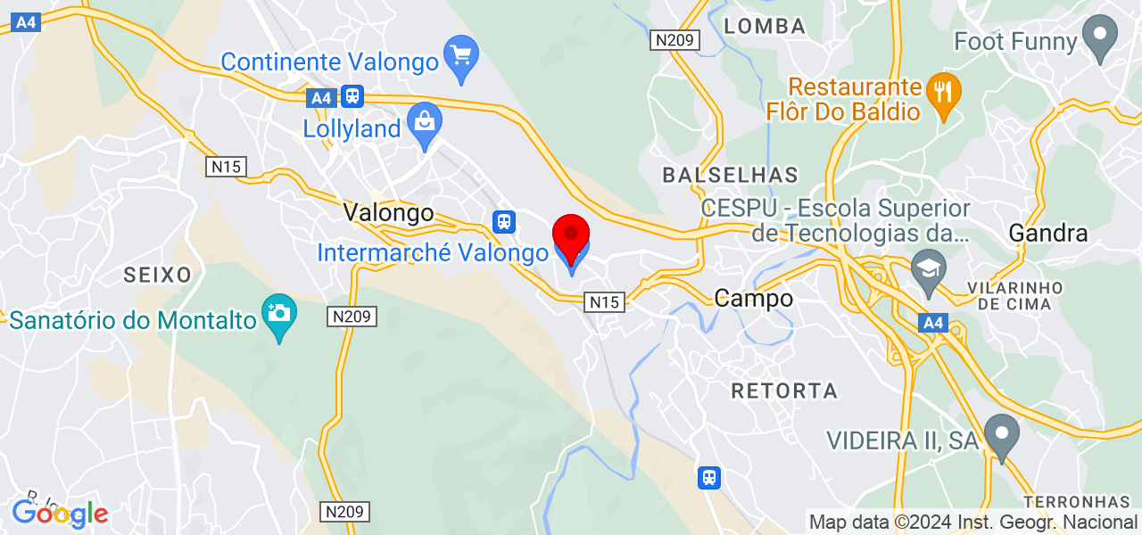 João - Porto - Valongo - Map