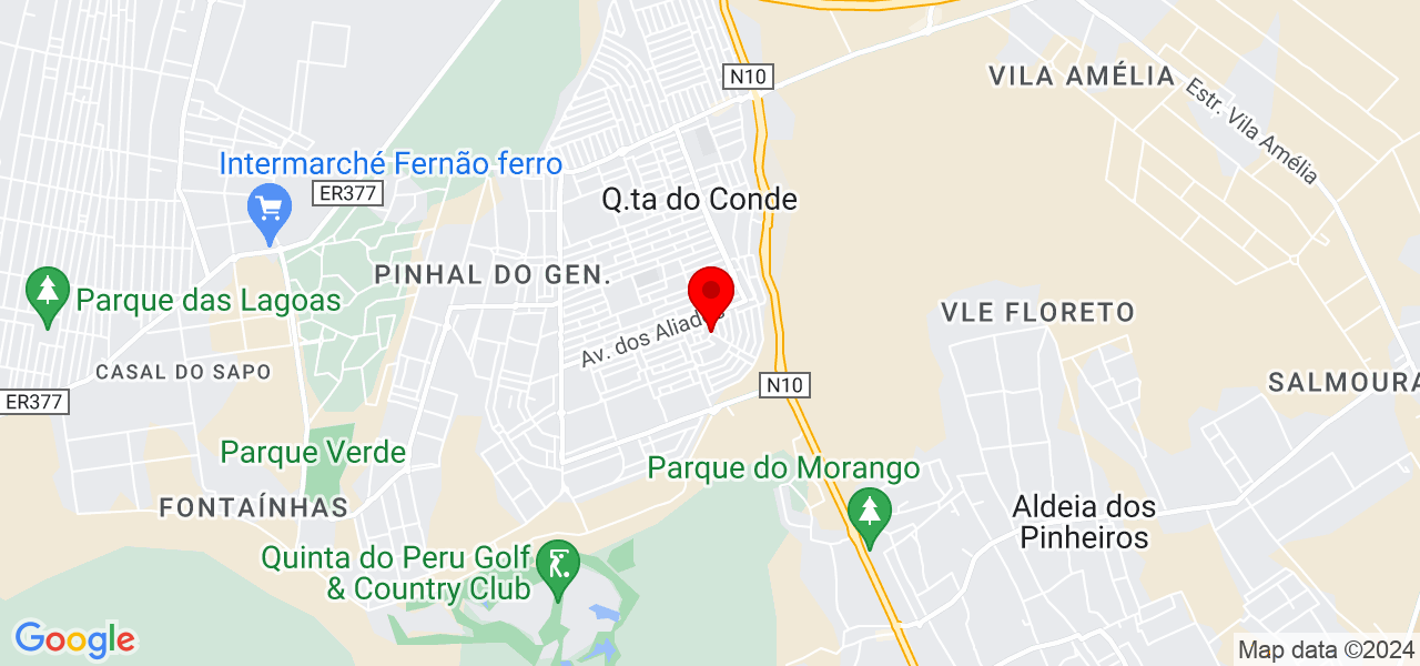 Caroline - Setúbal - Sesimbra - Map