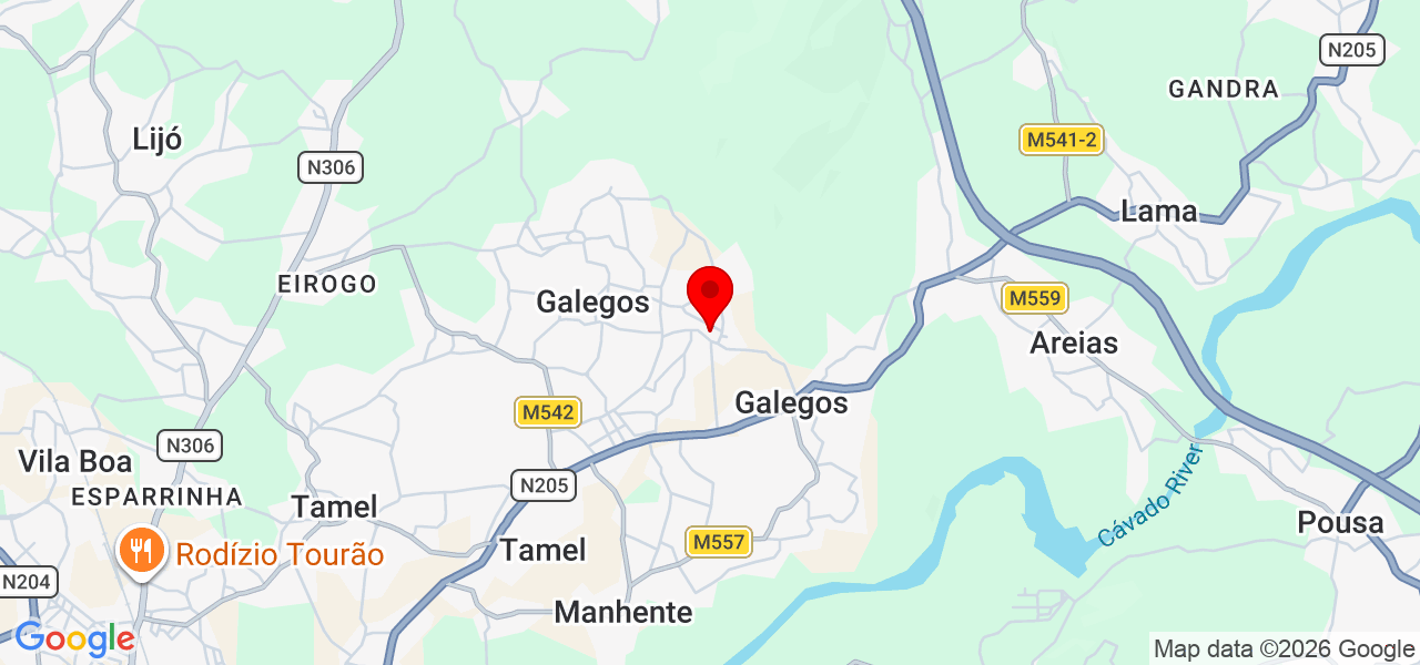 Baluarte Limpezas - Braga - Barcelos - Karte