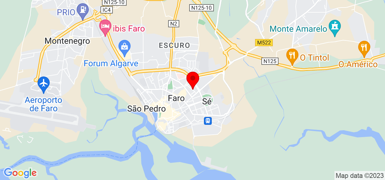 Rafael Serrano - Faro - Faro - Mapa